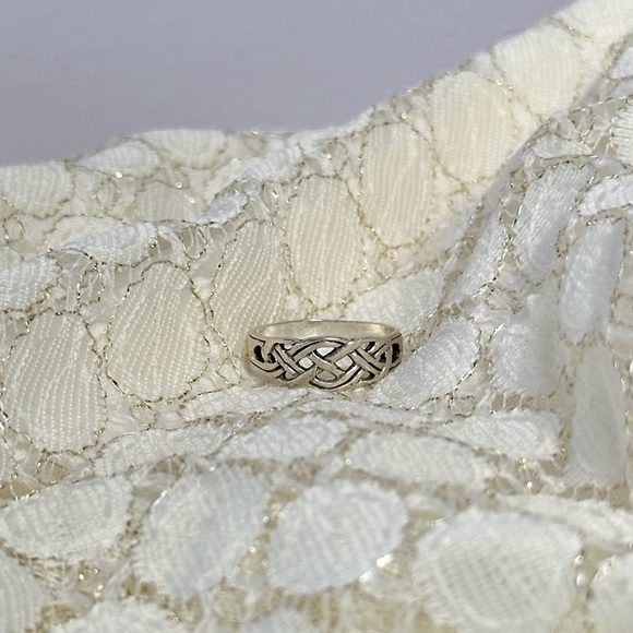 Sterling Silver Braided Ring - Picture 7 of 7